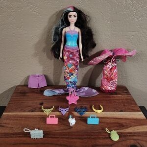Re-bodied Cutie Reveal Barbie with Reversible Mermaid Tails & Accessories